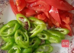 茄子辣椒西红柿的做法图解2