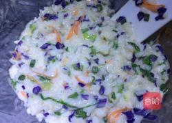 米饭蔬菜饼的做法图解7