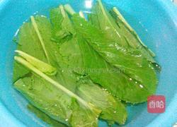 芥菜鲜菇汤的做法图解3