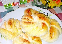 椰蓉花面包