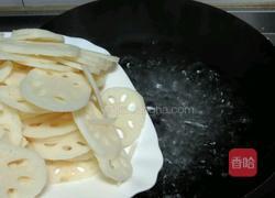 甜汁藕片的做法图解4