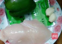 鸡丝炒青椒的做法图解1