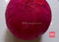 蒜苔炒鸡蛋瘦肉火龙果的做法图解2