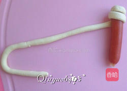 烤肠馒头的做法图解5