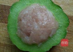 苦瓜酿肉的做法图解4