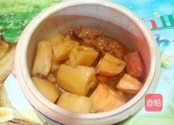 排骨炖莲藕的做法图解4