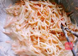 香煎胡萝卜土豆饼的做法图解3