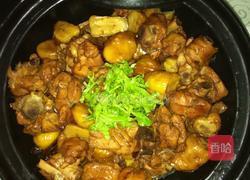 鸡腿板栗煲的做法图解5