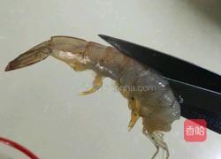 豇豆虾卷的做法图解1