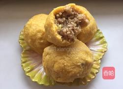 萝卜馅菜团子的做法图解9