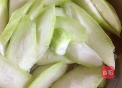 冬菜角瓜汤的做法图解2