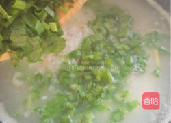 芥菜咸蛋瘦肉粥的做法图解6