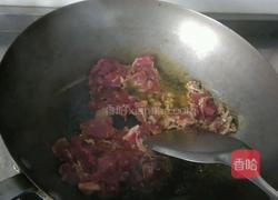 葱姜炒肉的做法图解4