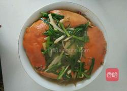 红烧青蟹的做法图解3