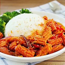 韩式鱿鱼盖饭的做法[图]