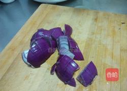 洋葱炒豆干的做法图解3