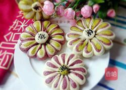 太阳花馒头的做法图解17