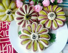 太陽(yáng)花饅頭