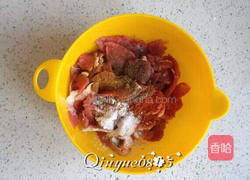 葱爆羊肉的做法图解3