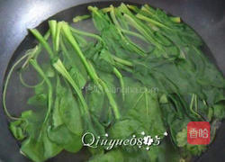 菠菜豆皮卷的做法图解3