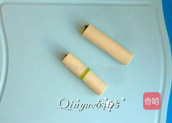 菠菜豆皮卷的做法图解7