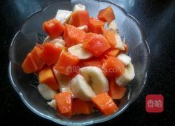 木瓜香蕉酸奶的做法图解3