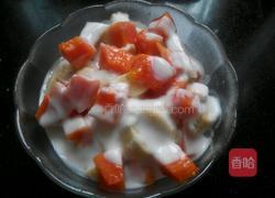 木瓜香蕉酸奶的做法图解4