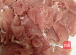 豆芽炒肉片的做法图解2