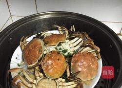 粉丝蒸螃蟹的做法图解4