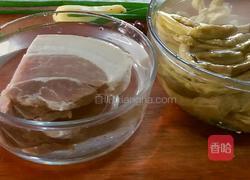 嫩尖咸肉鸭腿煲（腌笃鲜）的做法图解2