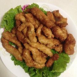 油炸香酥鸡柳的做法[图]