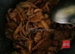 平菇炒肉片的做法图解6