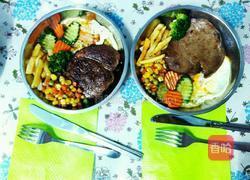 牛排大餐的做法图解20