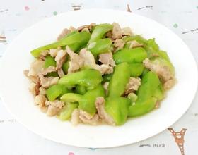 丝瓜炒肉[图]