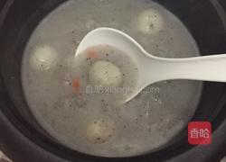 汤圆养生粥的做法图解2