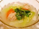 白菜豆腐汆丸子