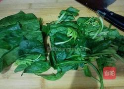 菠菜豆芽拌粉丝的做法图解2