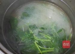 菠菜豆芽拌粉丝的做法图解5