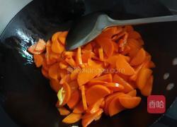 清炒胡萝卜的做法图解4