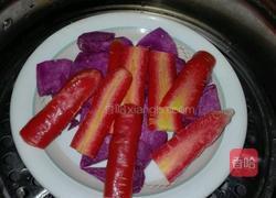 奶香紫薯饼的做法图解1