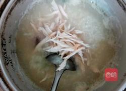 鸡丝皮蛋粥的做法图解5