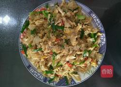 炒刀削面的做法图解7