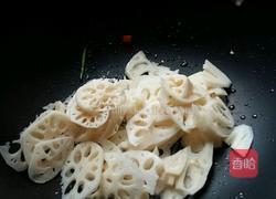 干煸莲藕的做法图解4