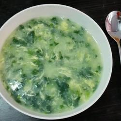 菠菜蛋花汤的做法[图]