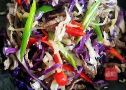 榨菜牛肉丝的做法图解7