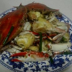 葱姜梭子蟹的做法[图]