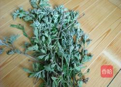 艾草糯米团的做法图解1