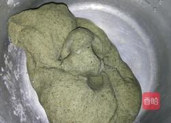 艾草糯米团的做法图解3