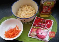 胡萝卜拌油皮豆腐的做法图解4