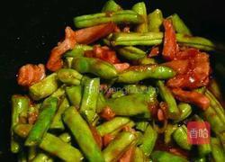 豆角焖面的做法图解4